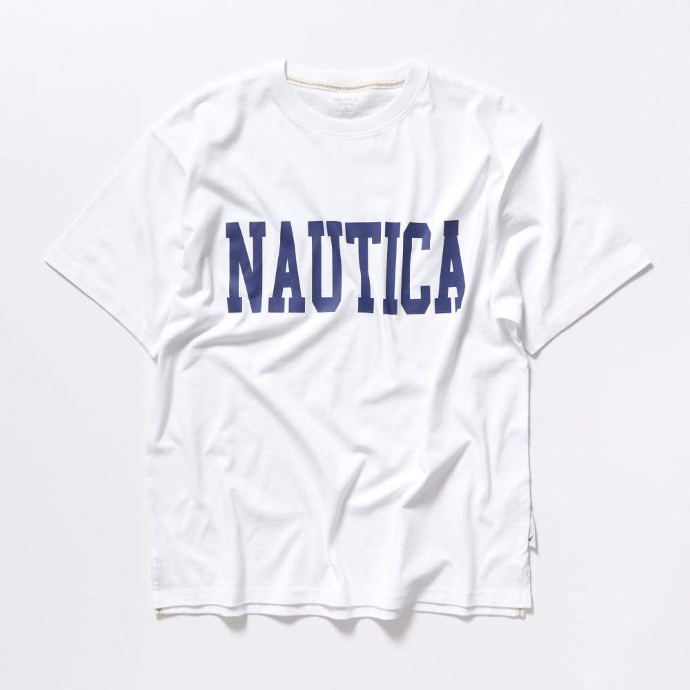 BIG LETTERING S/S TEE 390 WHITE