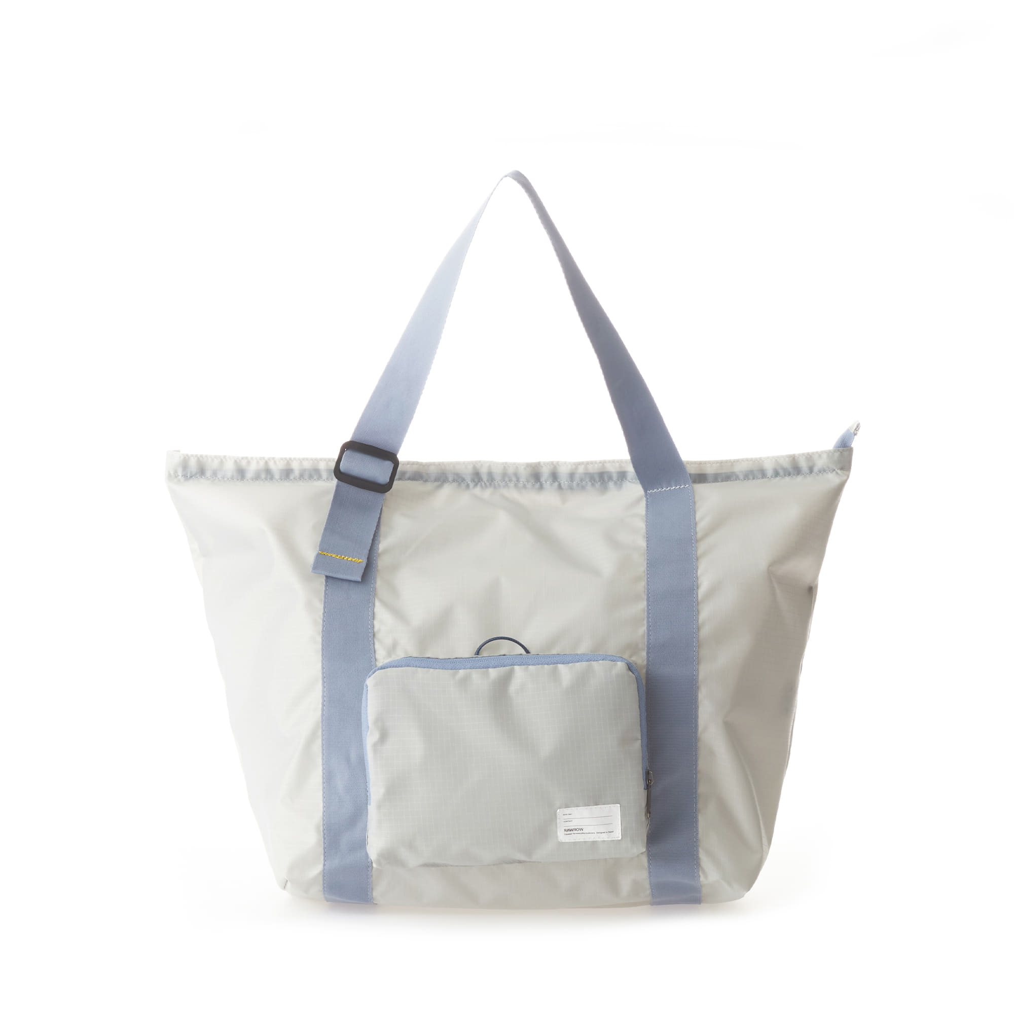 PACKABLE TOTE LIGHT GRAY