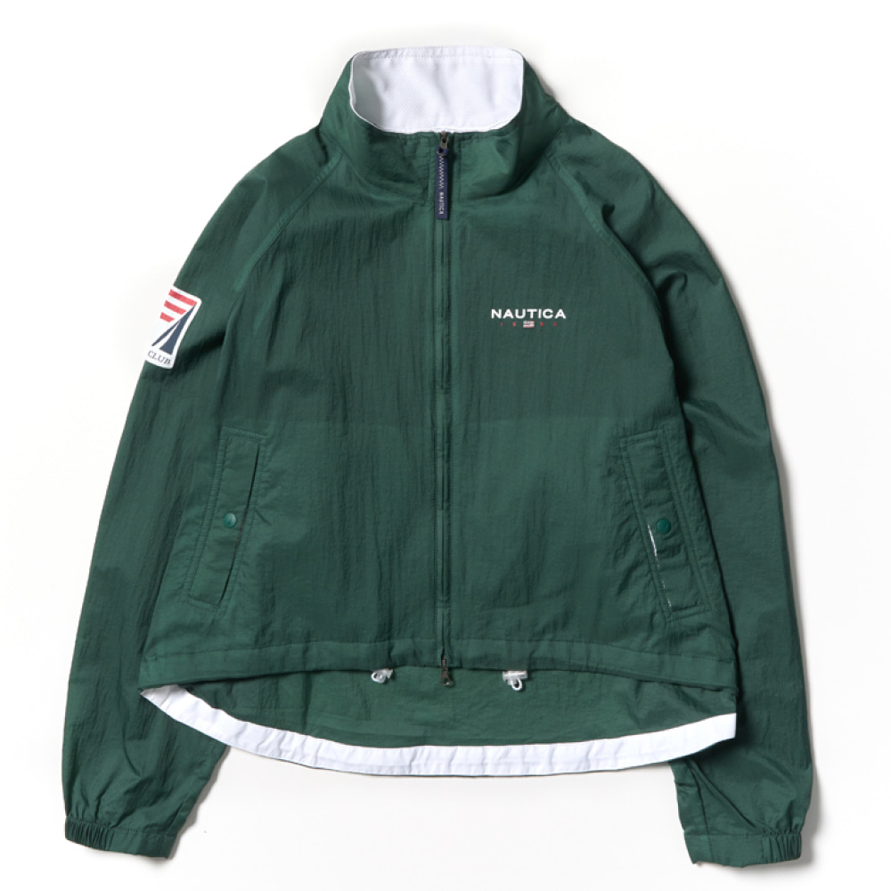 CROPPED AIR YACHT PARKA 044 GREEN